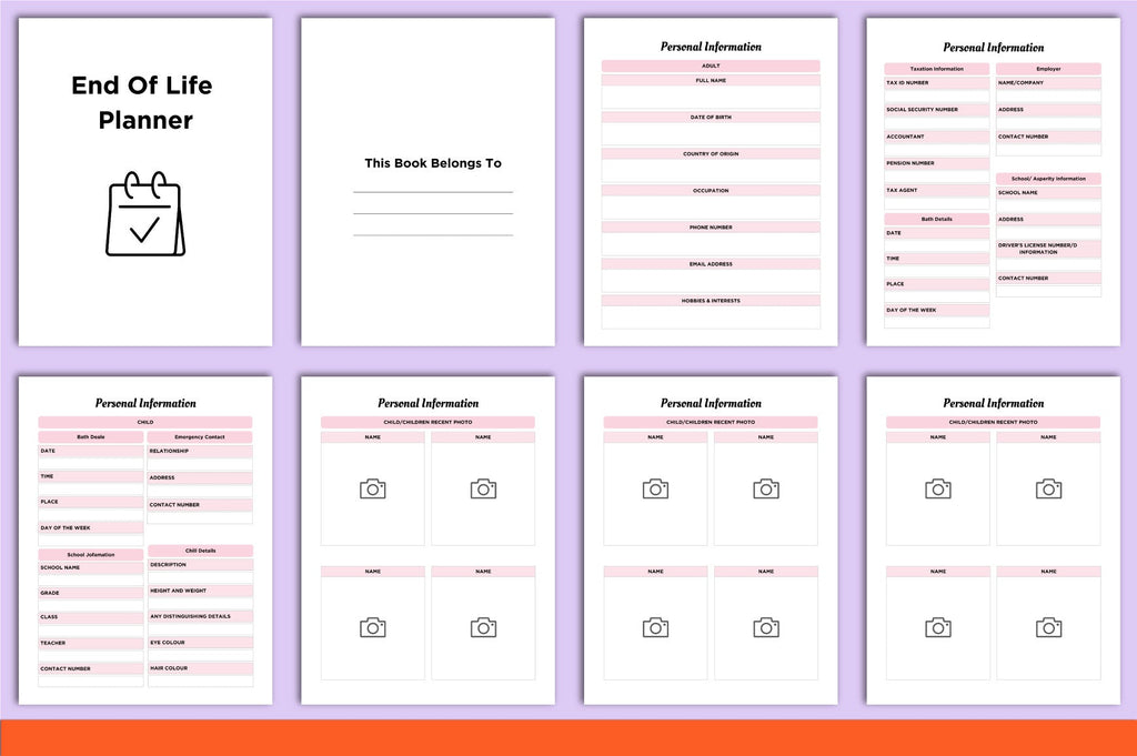 End of Life Planner Guide