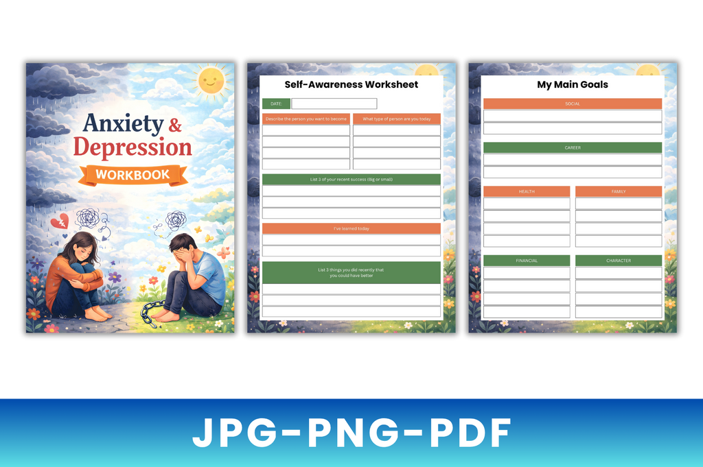 Anxiety and Depression Workbooks