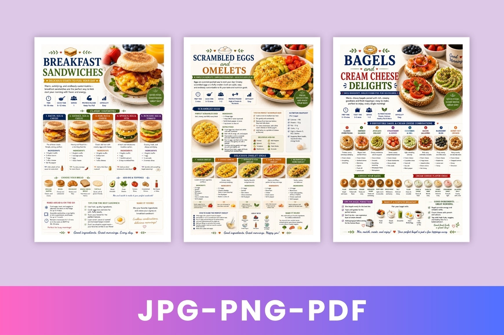 Delicious Breakfast And Brunch Recipes