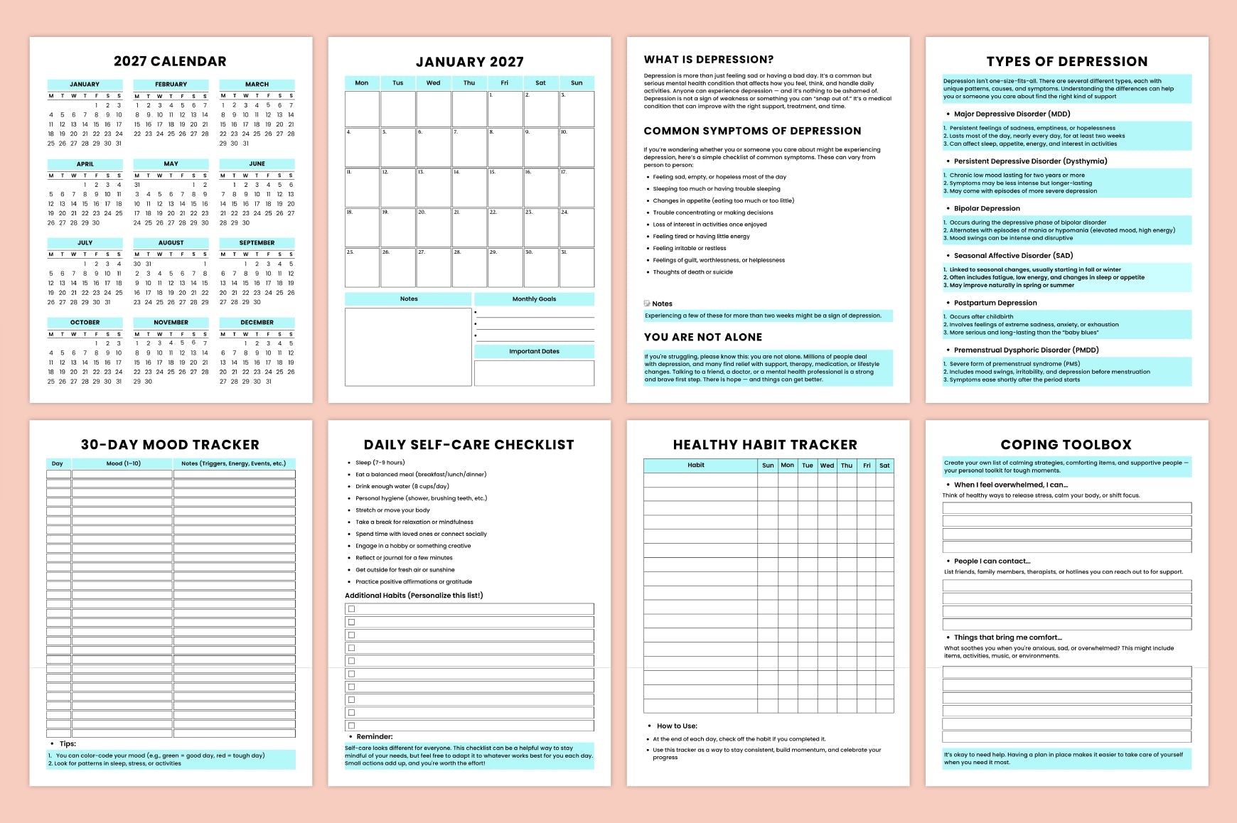 Depression Recovery Journal