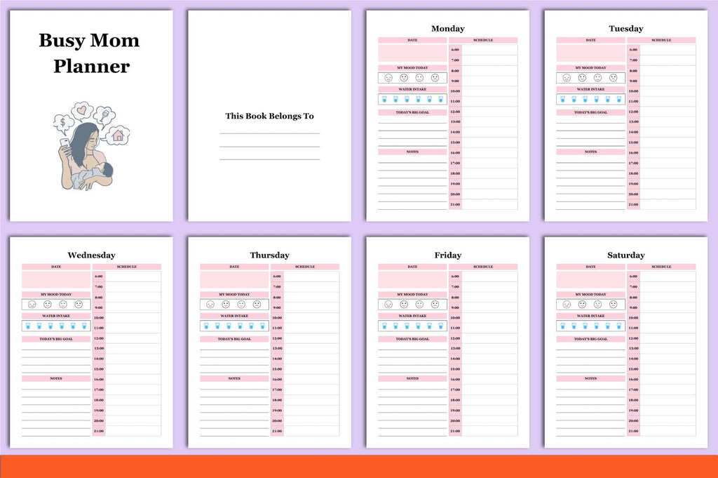 Busy Mom Planner