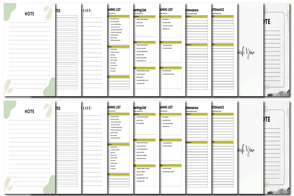 Cleaning From Planner