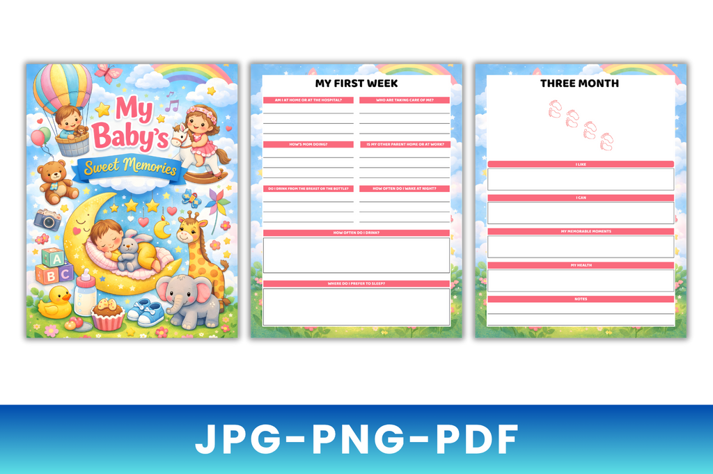 My Baby Sweet Memories Workbook