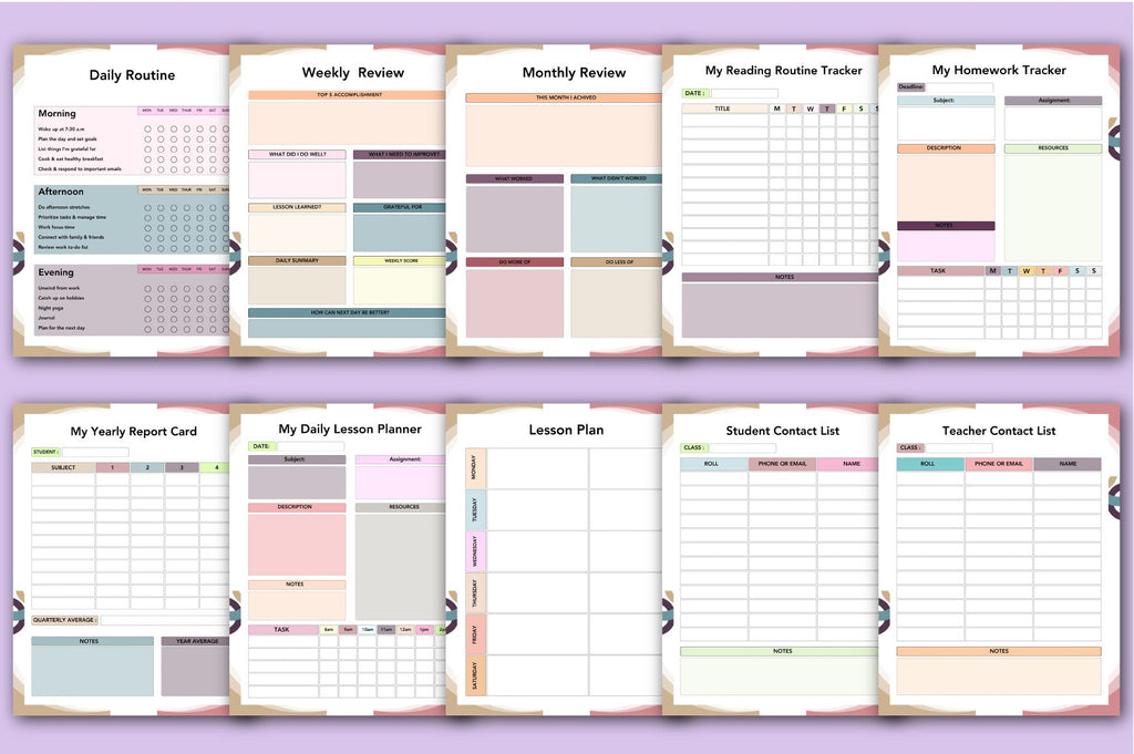 Teacher Planner
