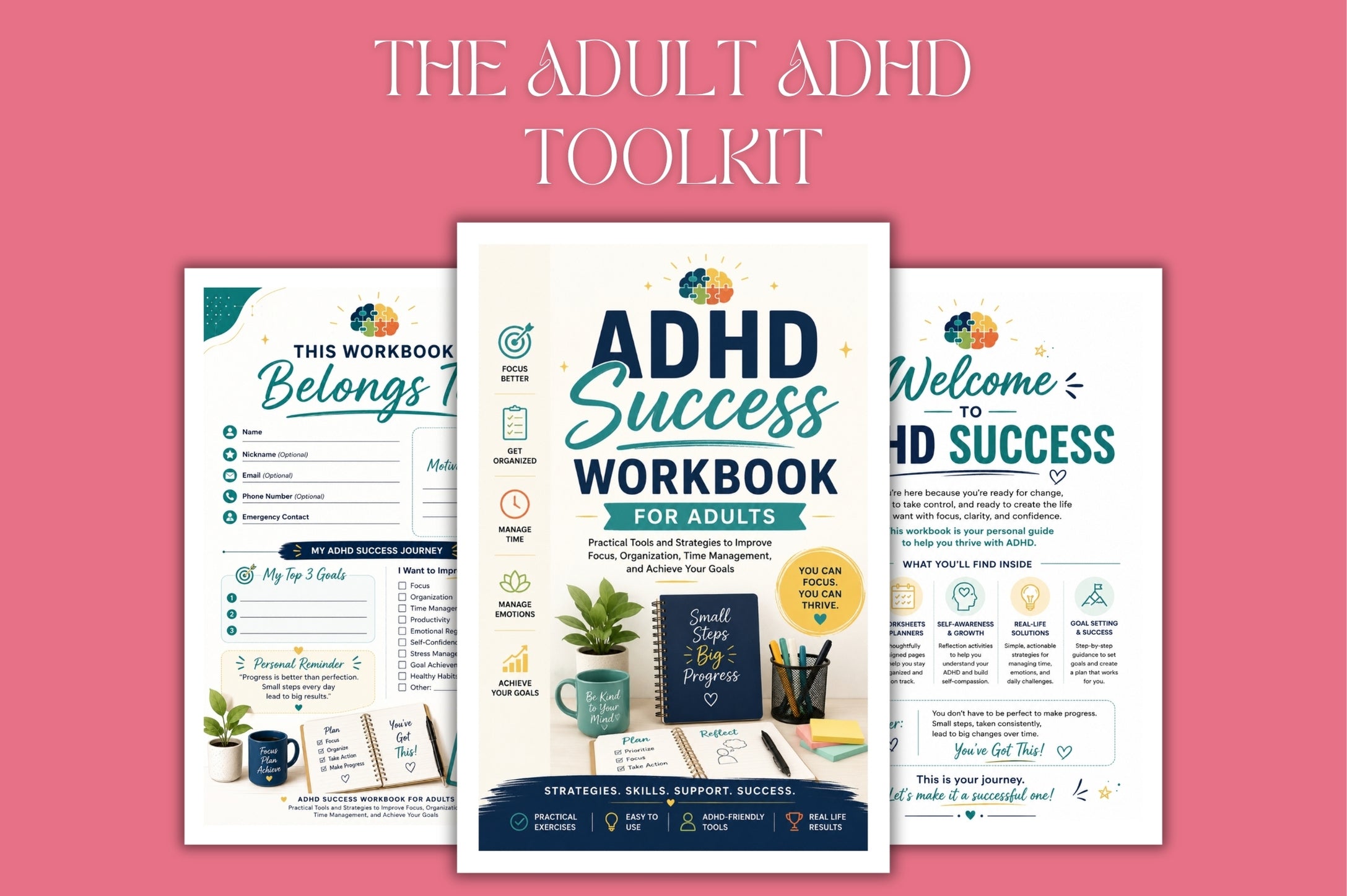Adhd Success For Adults Workbook