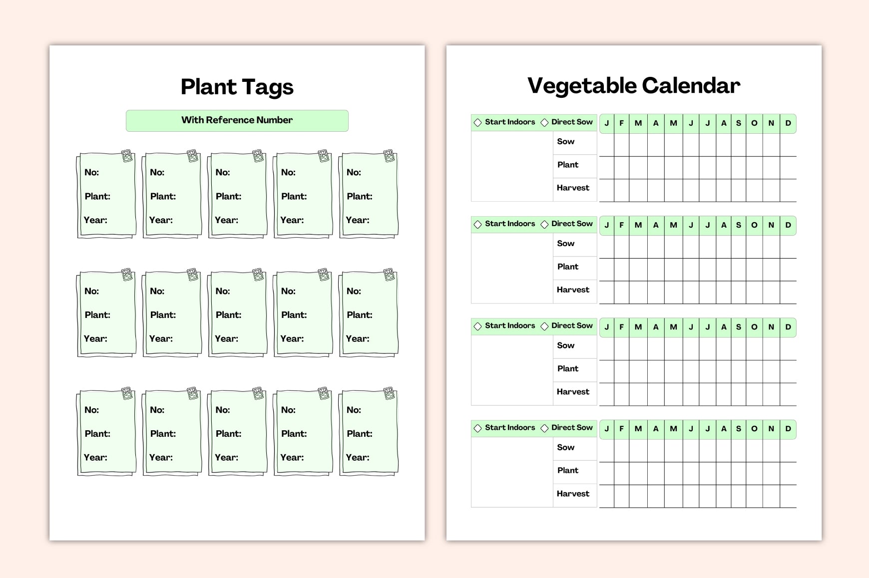 Home Gardening Planner