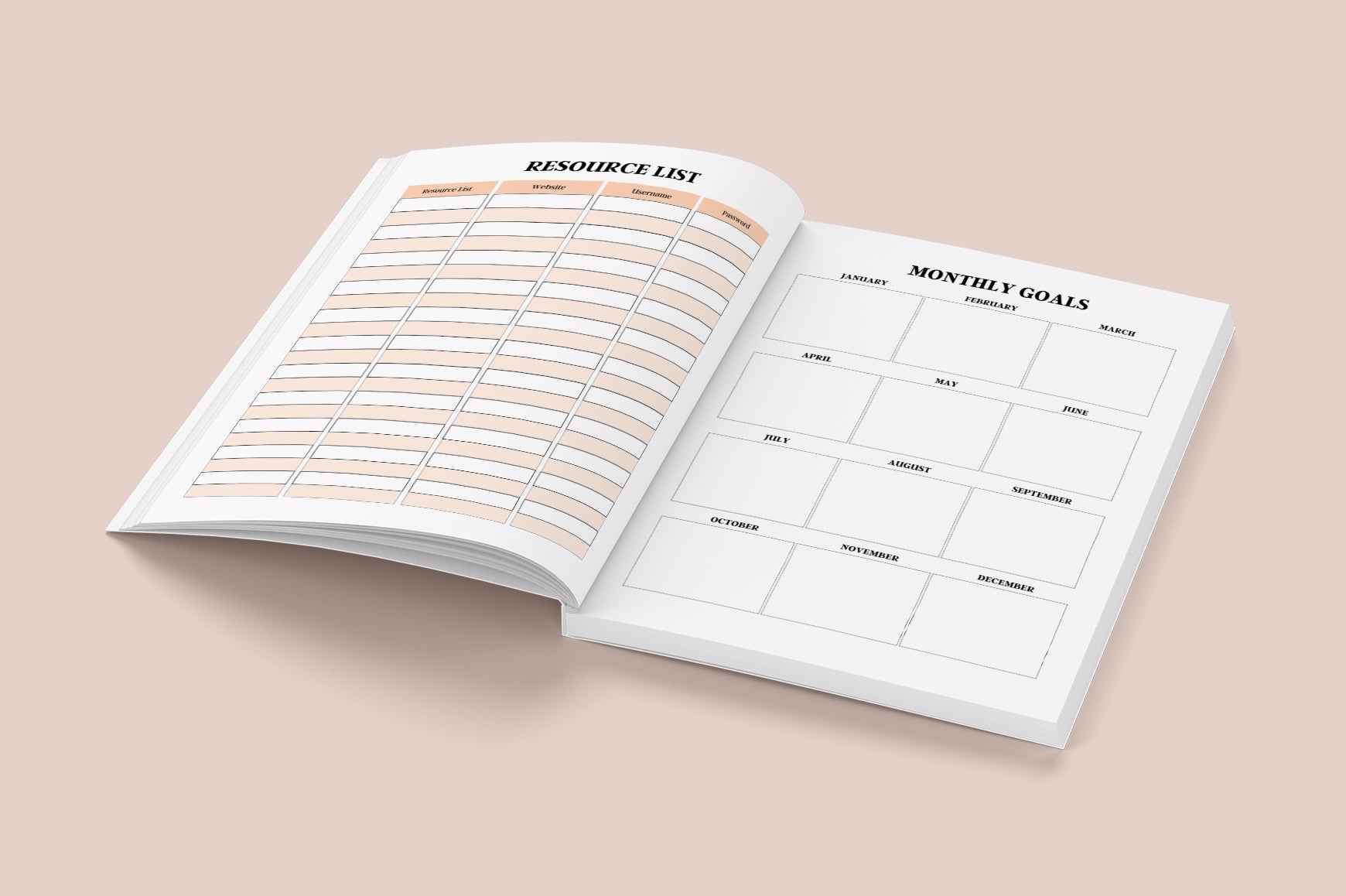 Side Hustle Business Project Planner