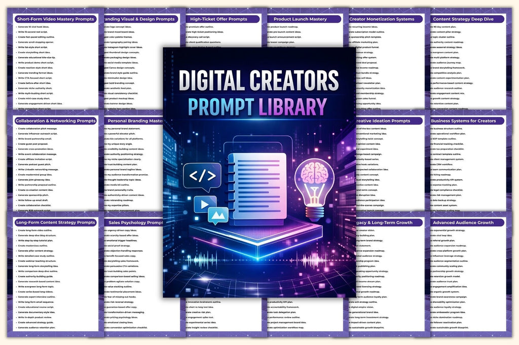 Creators Library Prompts