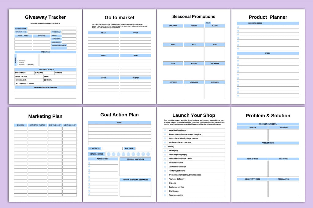 New Product Launch Planner