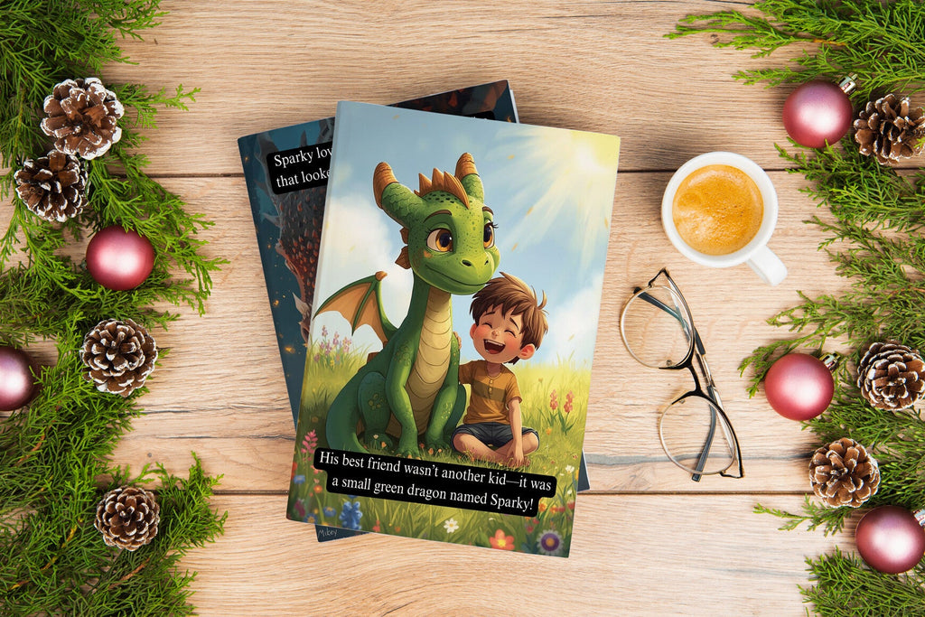 Mikey and the Dragon's Lost Fire Book