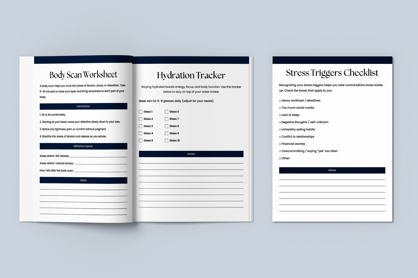 Self-Care Wellness Workbook