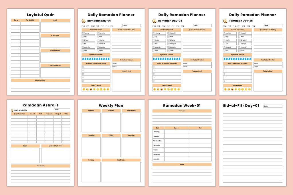 Ramadan Planner