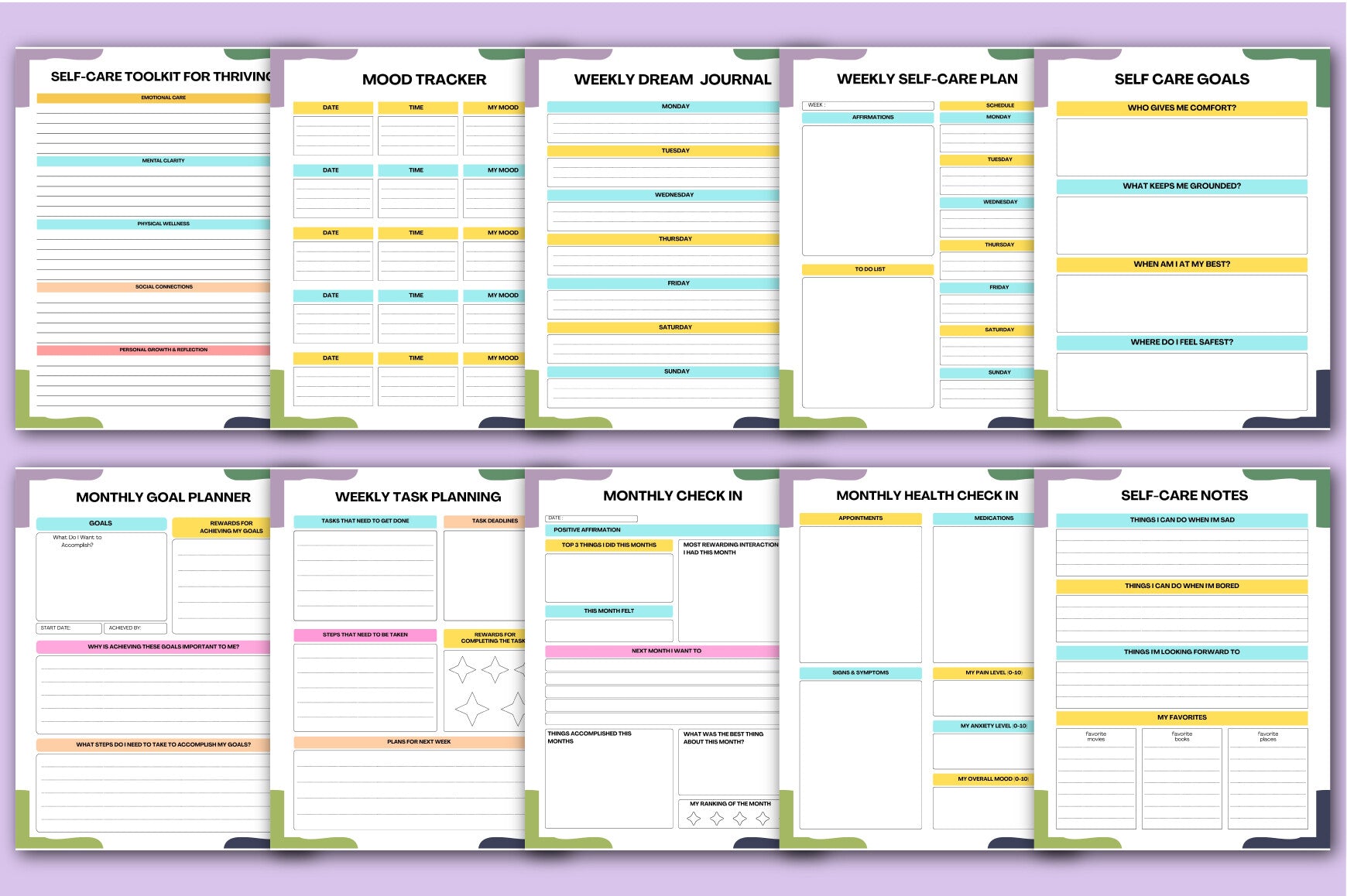 Thriving and Striving Planner for Success