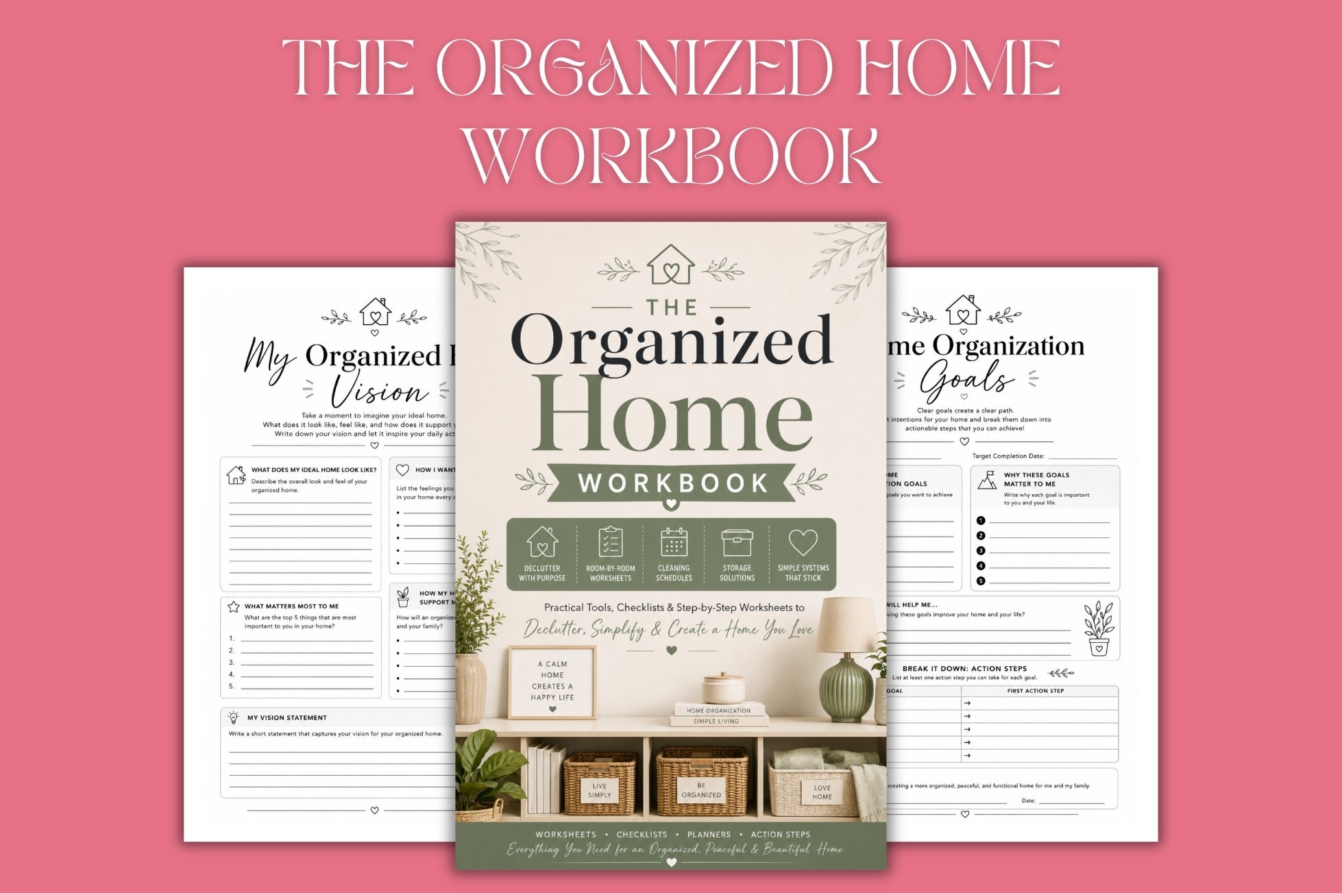 The Organized Home Workbook