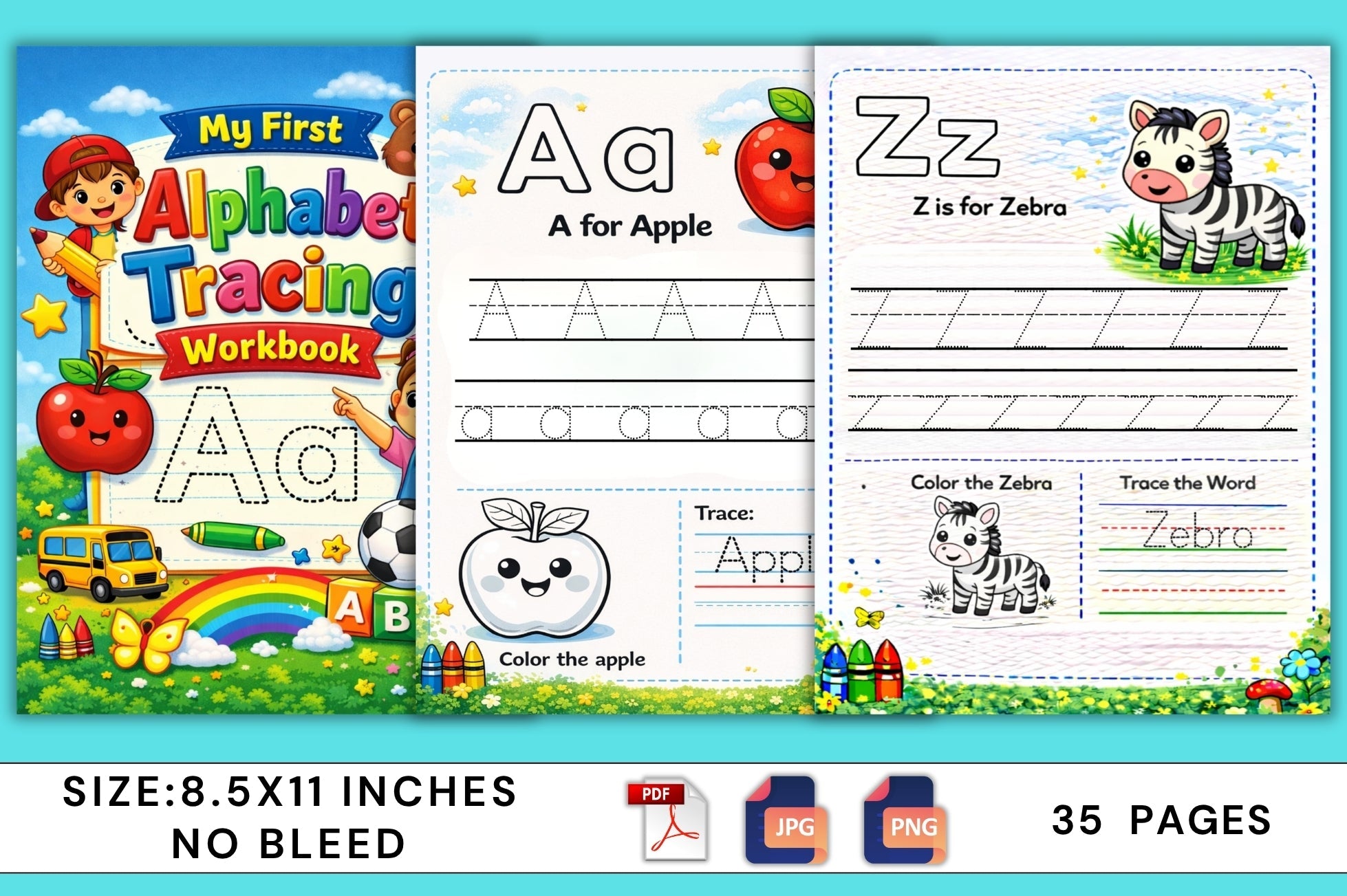 My First Alphabet Tracing Guide