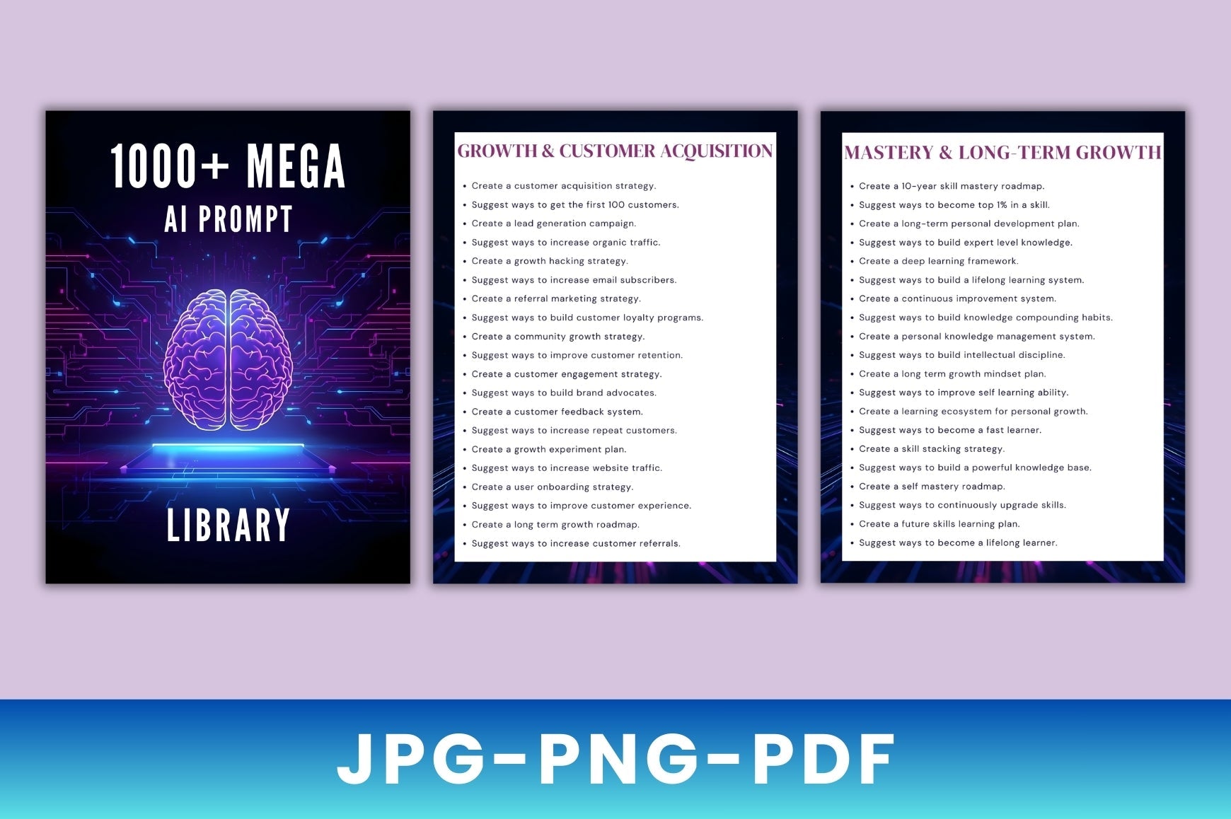 Mega AI Library Prompts