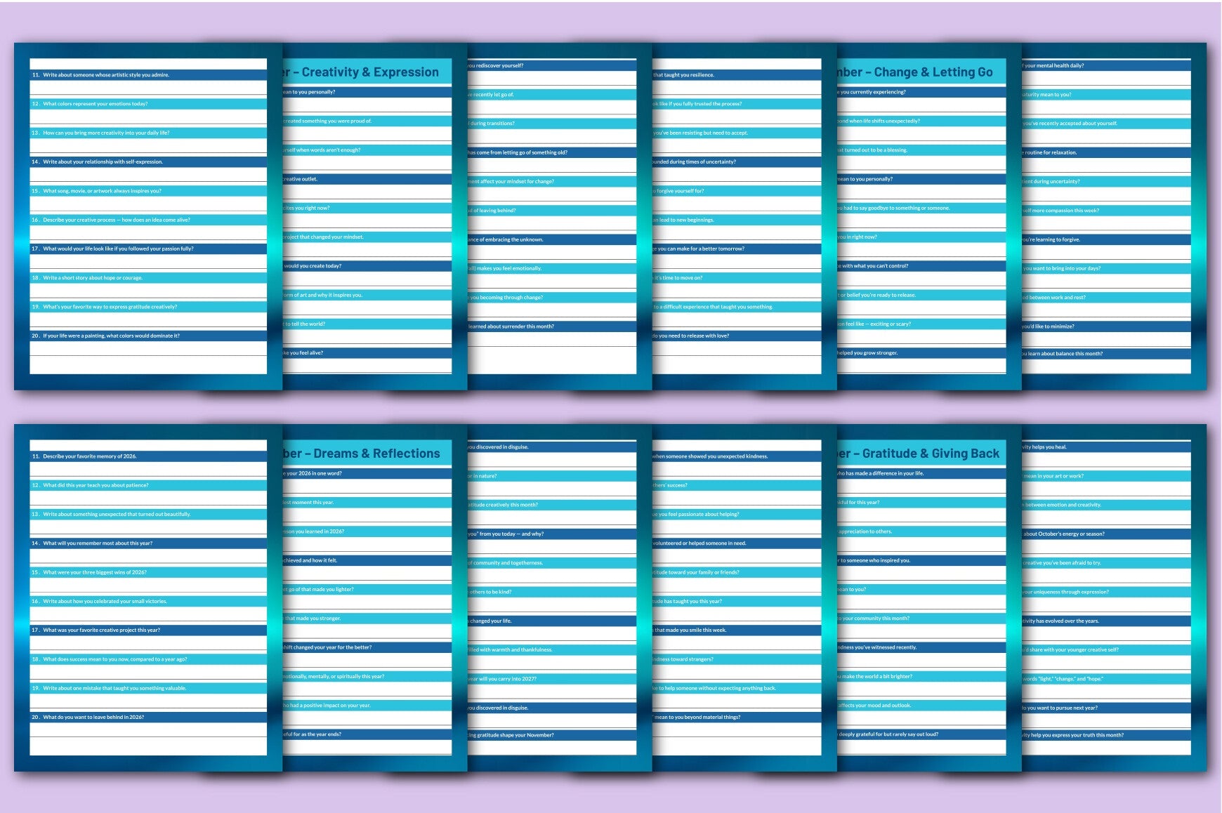 Creative Workbook Design