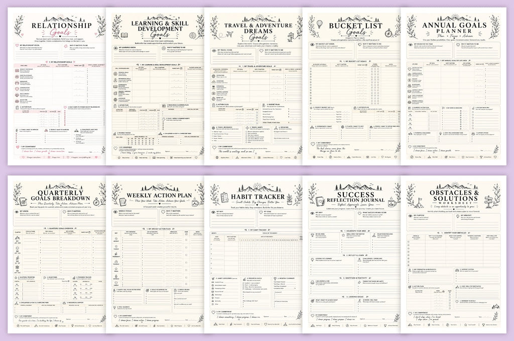 Life Vision Goal Setting Workbook