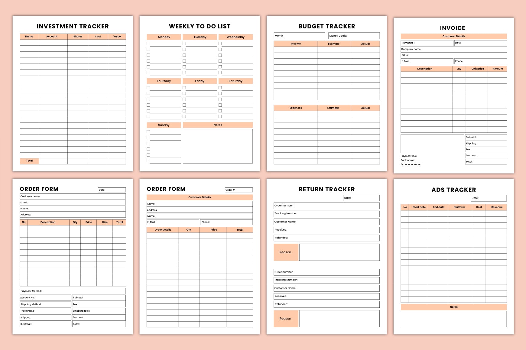 Small Business Planner