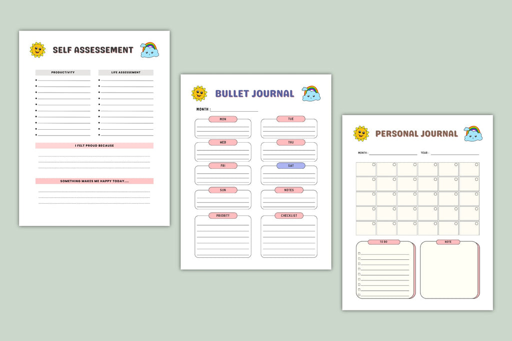 Kids Daily Activity Journal