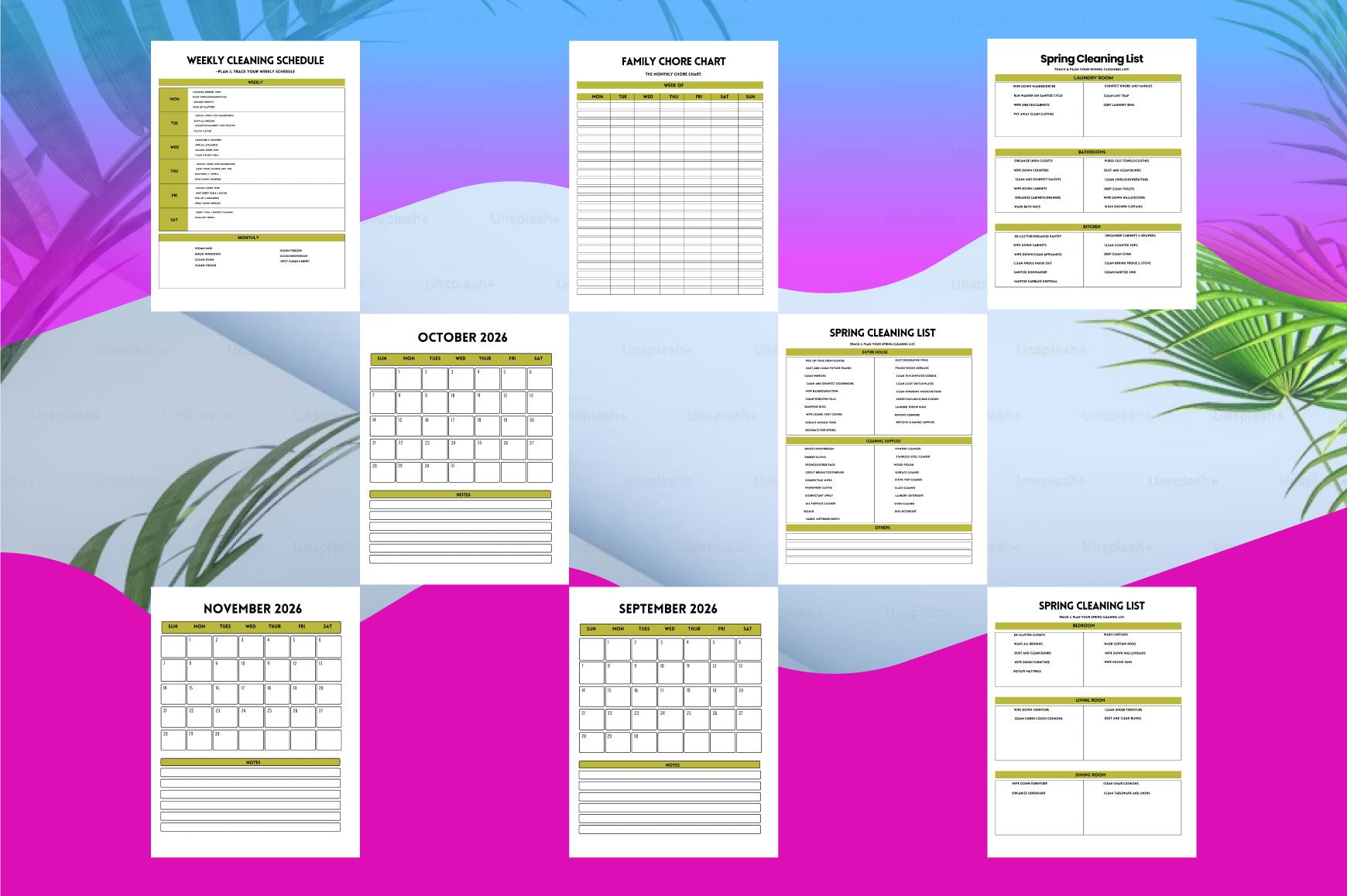 Cleaning Planner