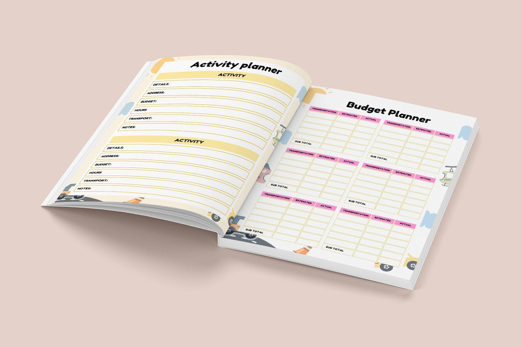 Kids Travel Memories Journal