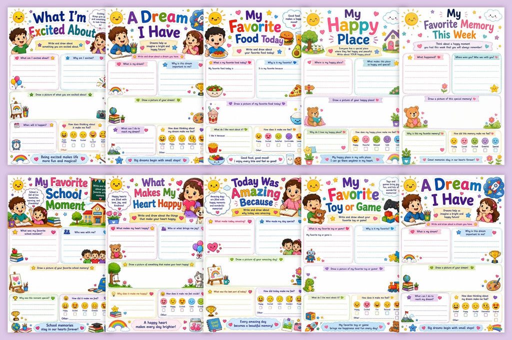 Gratitude For Kids Journal
