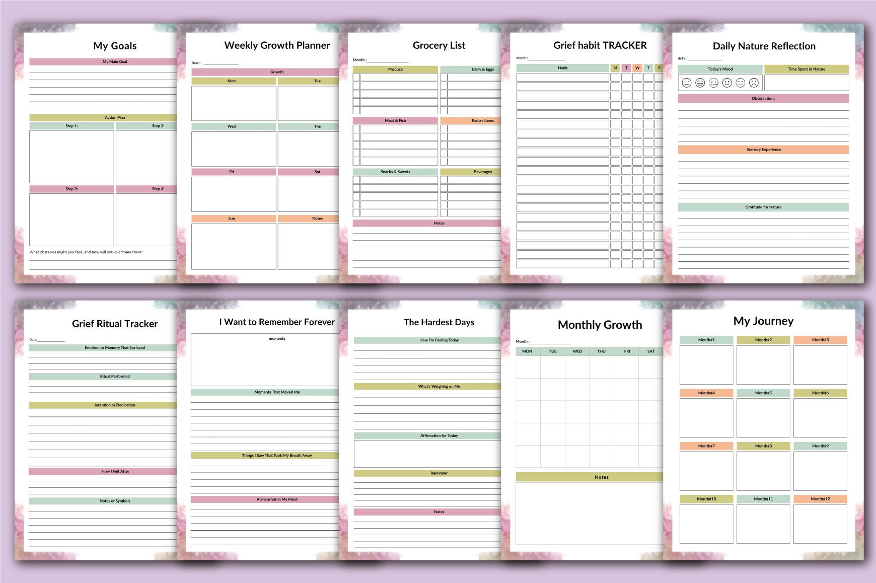 Your Healing Journey Workbook