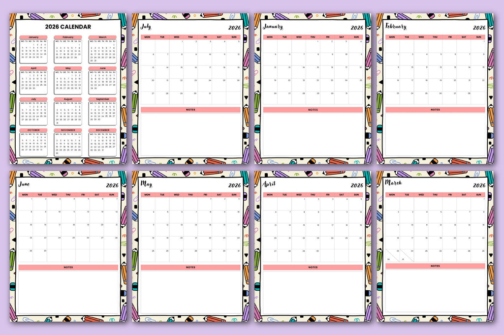 Home School Planner for Effective Organization