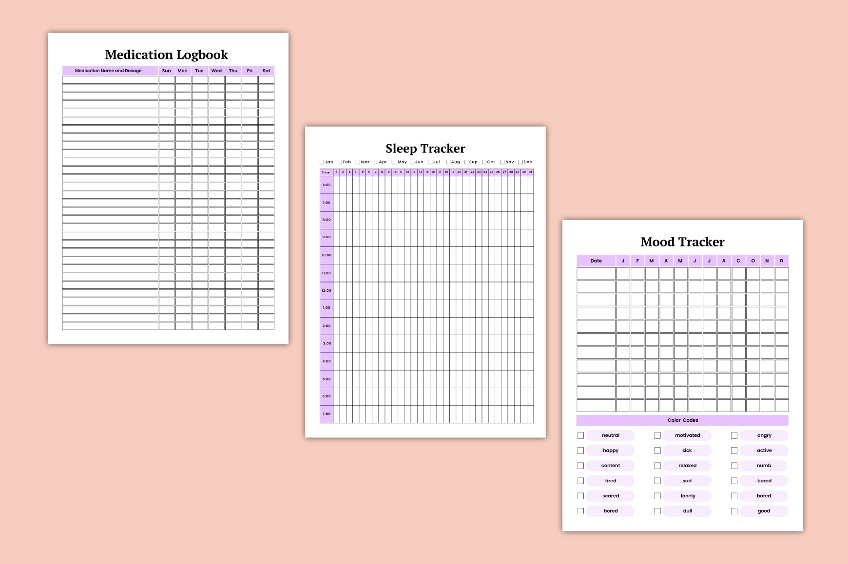 Adhd Focus Productivity Journal
