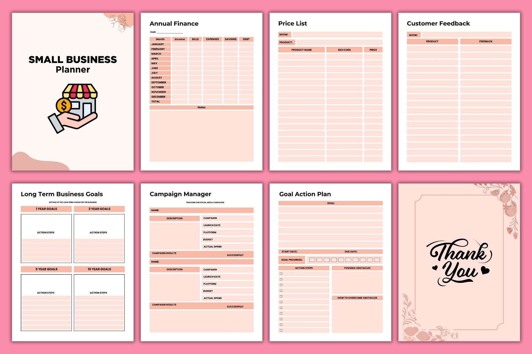 Small Business Planner