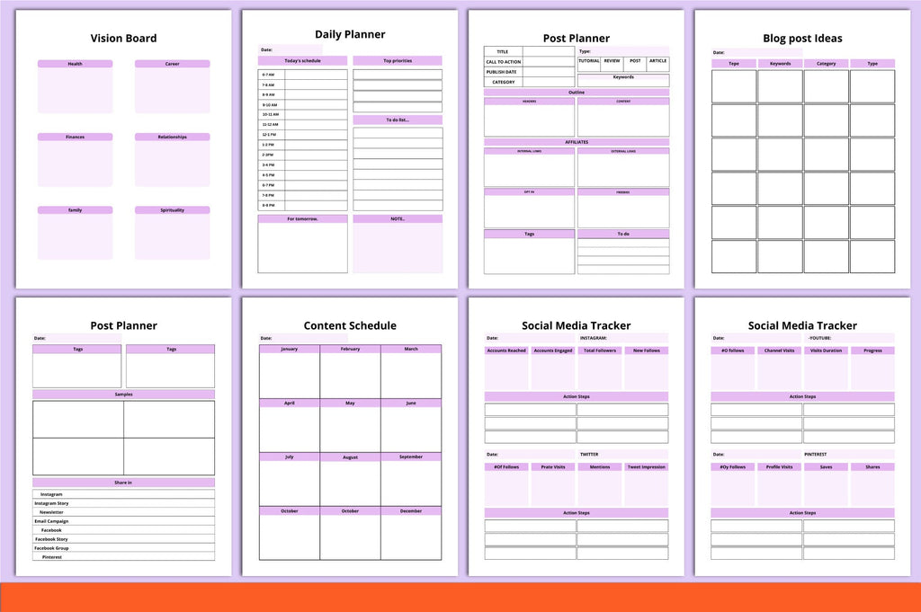Blog Planner