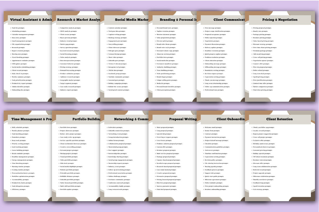 Freelancers Success Manual Planner