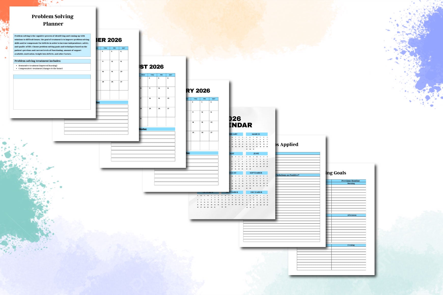Problem Solving Planner