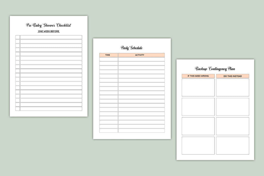 Baby Shower Event Planner