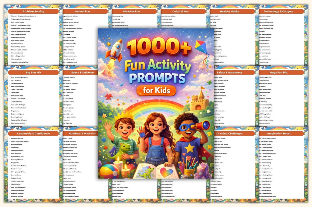 Fun Activity for Prompts for Kids