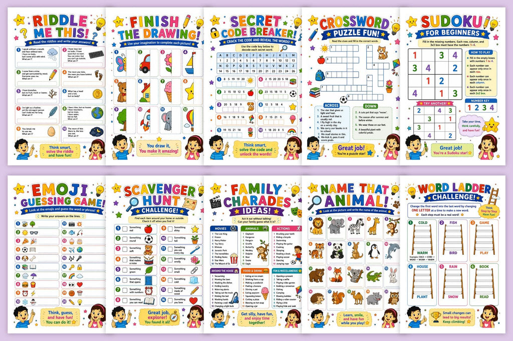 Ultimate Family Game Activity Book