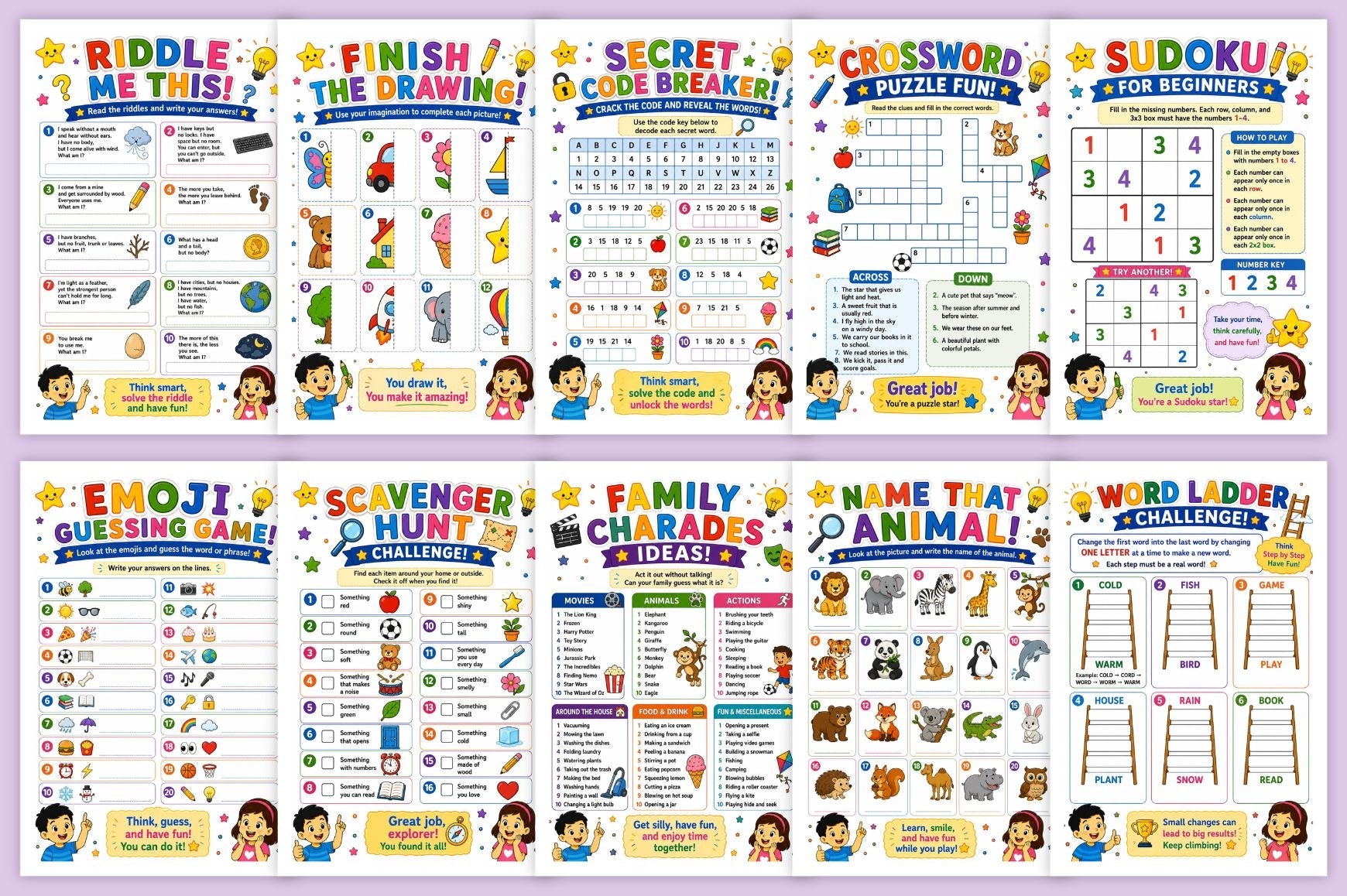 Ultimate Family Game Activity Book