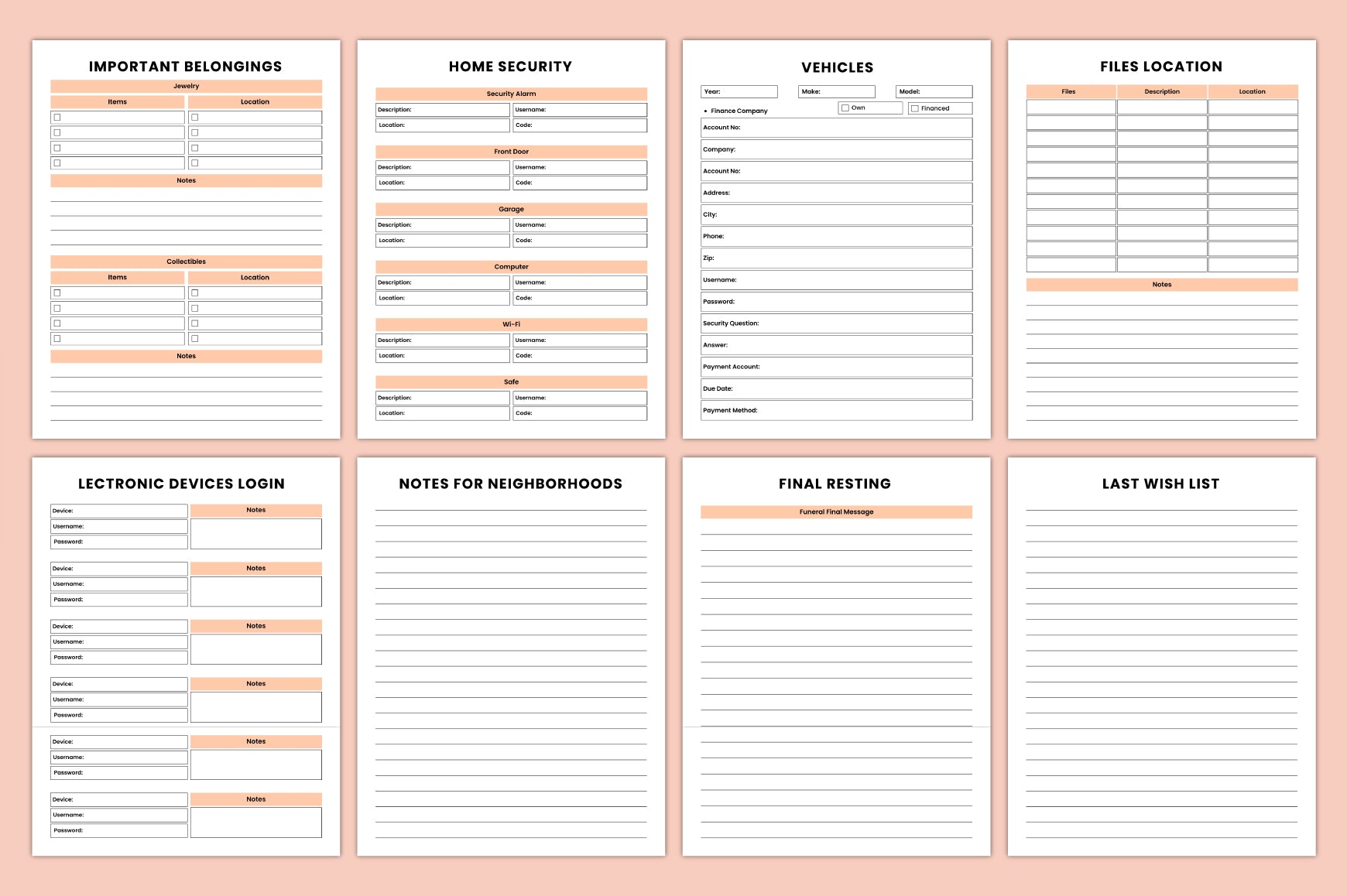Life Legacy Planner