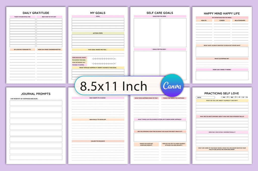 Self Love Journal for Personal Growth