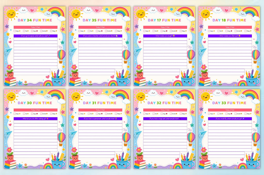 Kids Daily Fun Planner