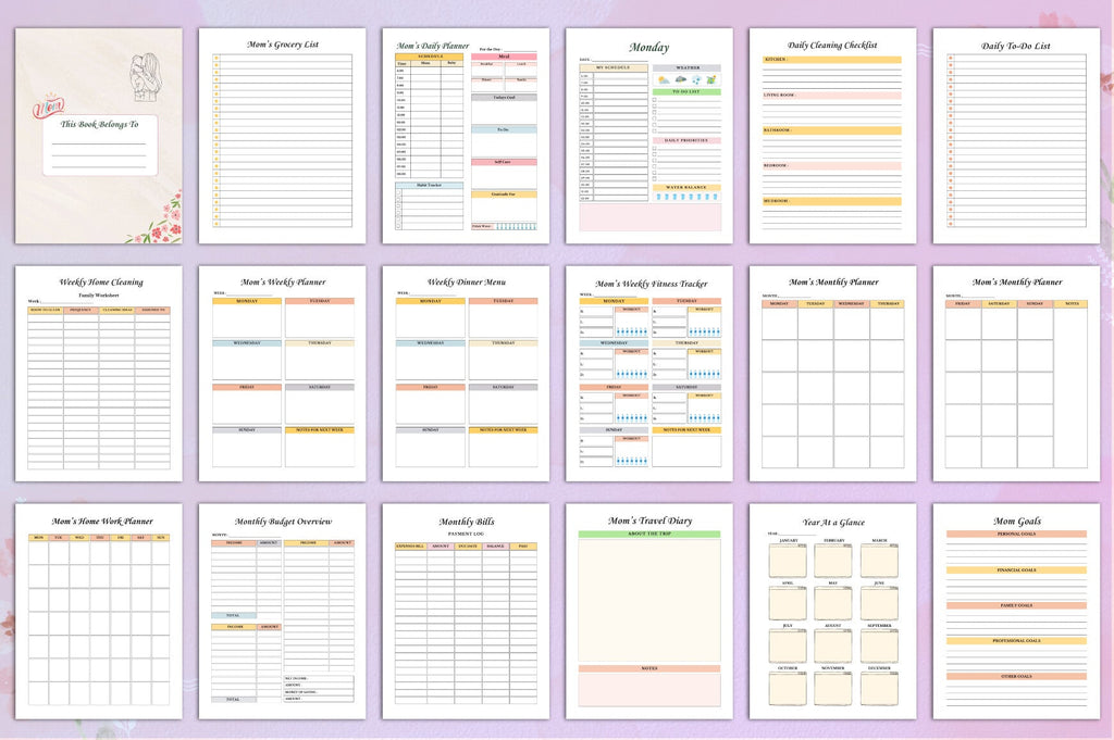 Busy Mom Planner