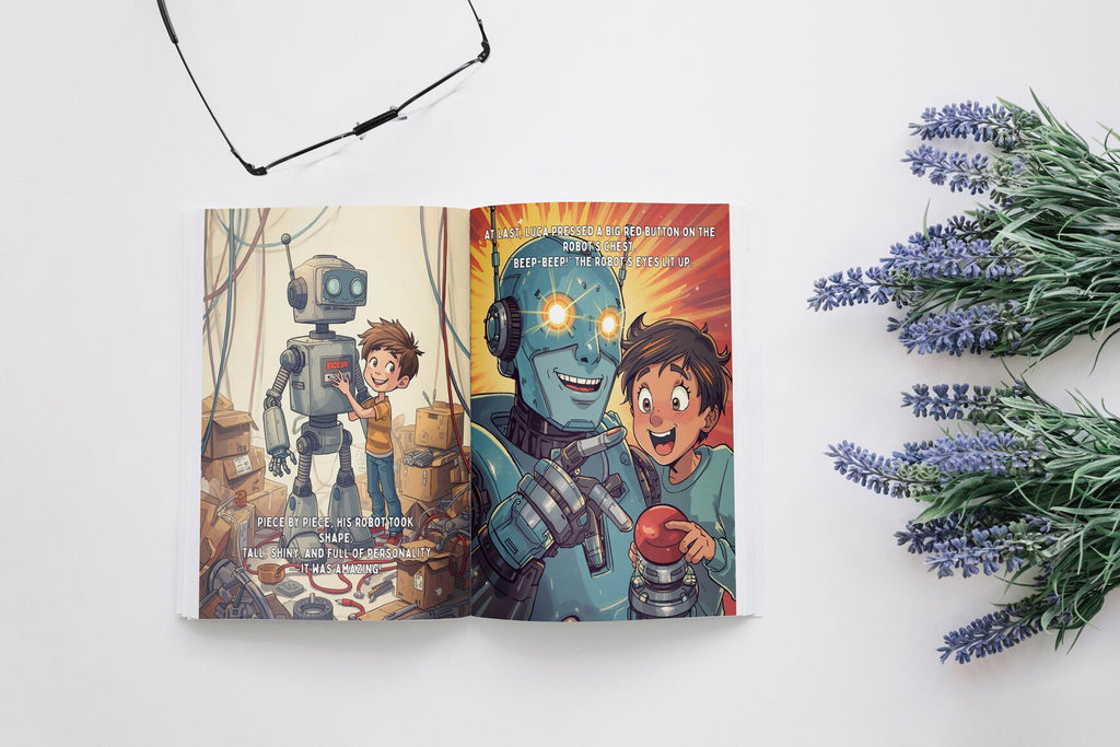 Luca and His Amazing Builds Book