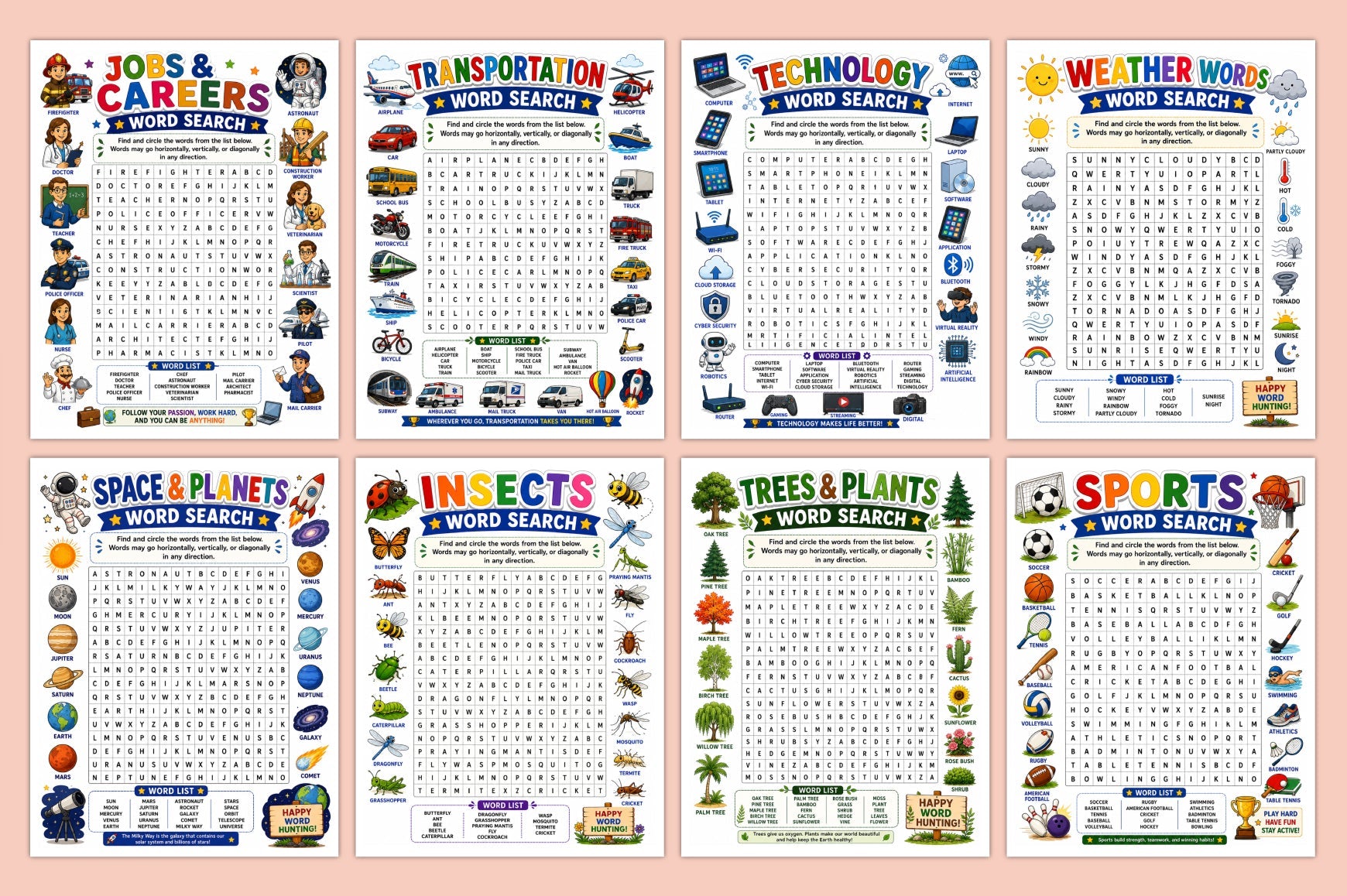 Word Search Book