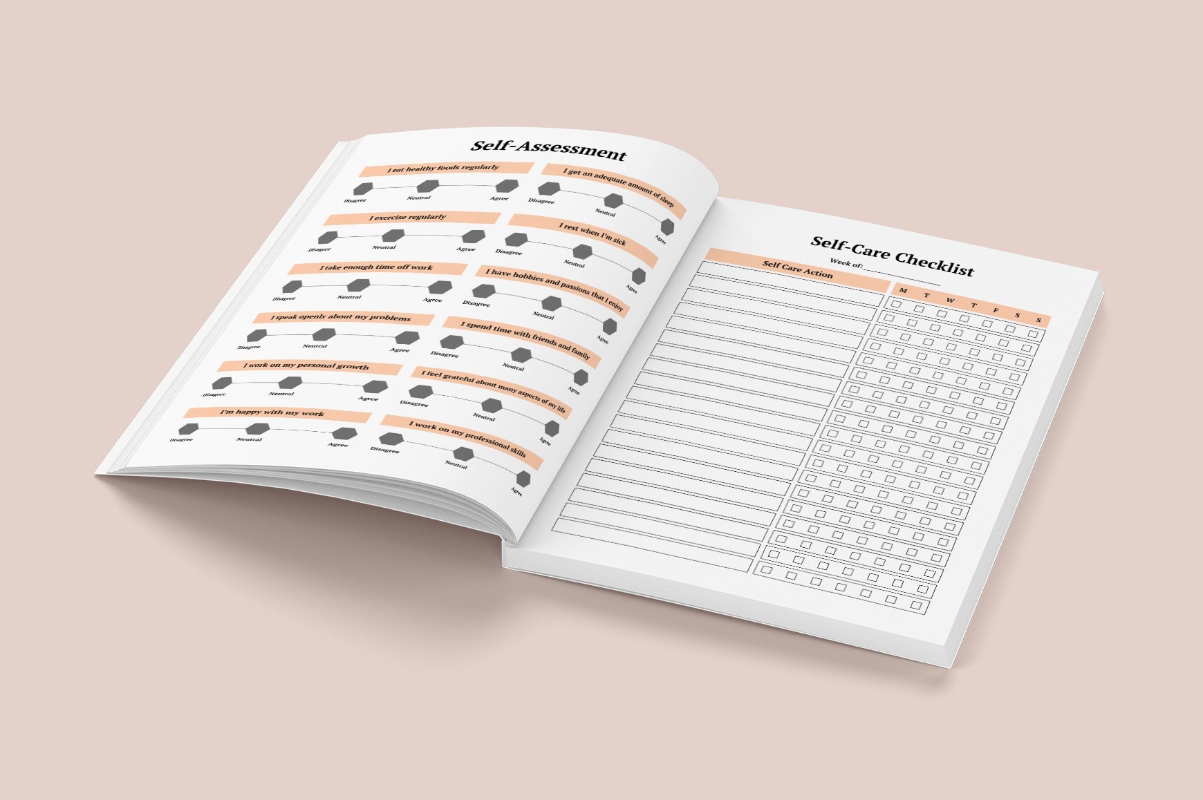 Mindful Self-Care Planner