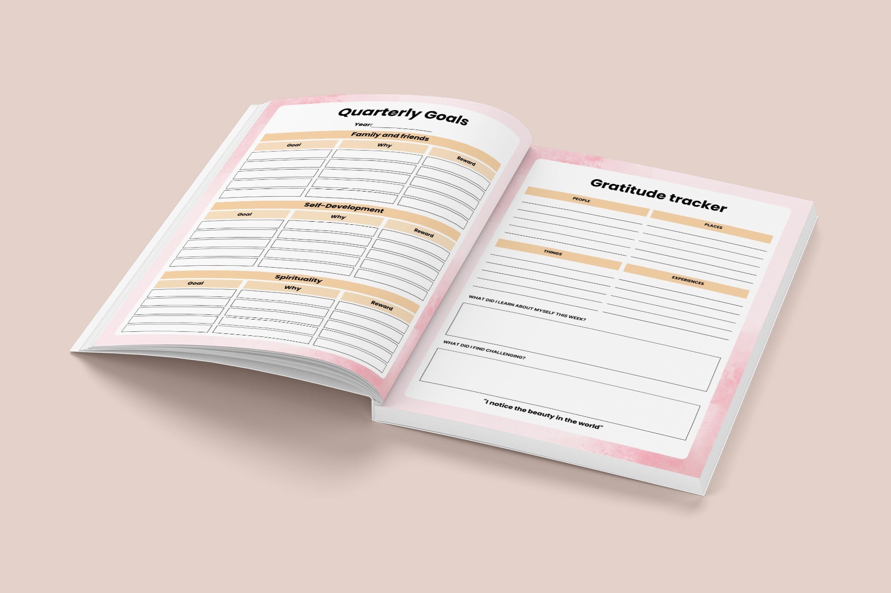 Self Love Confidence Journal