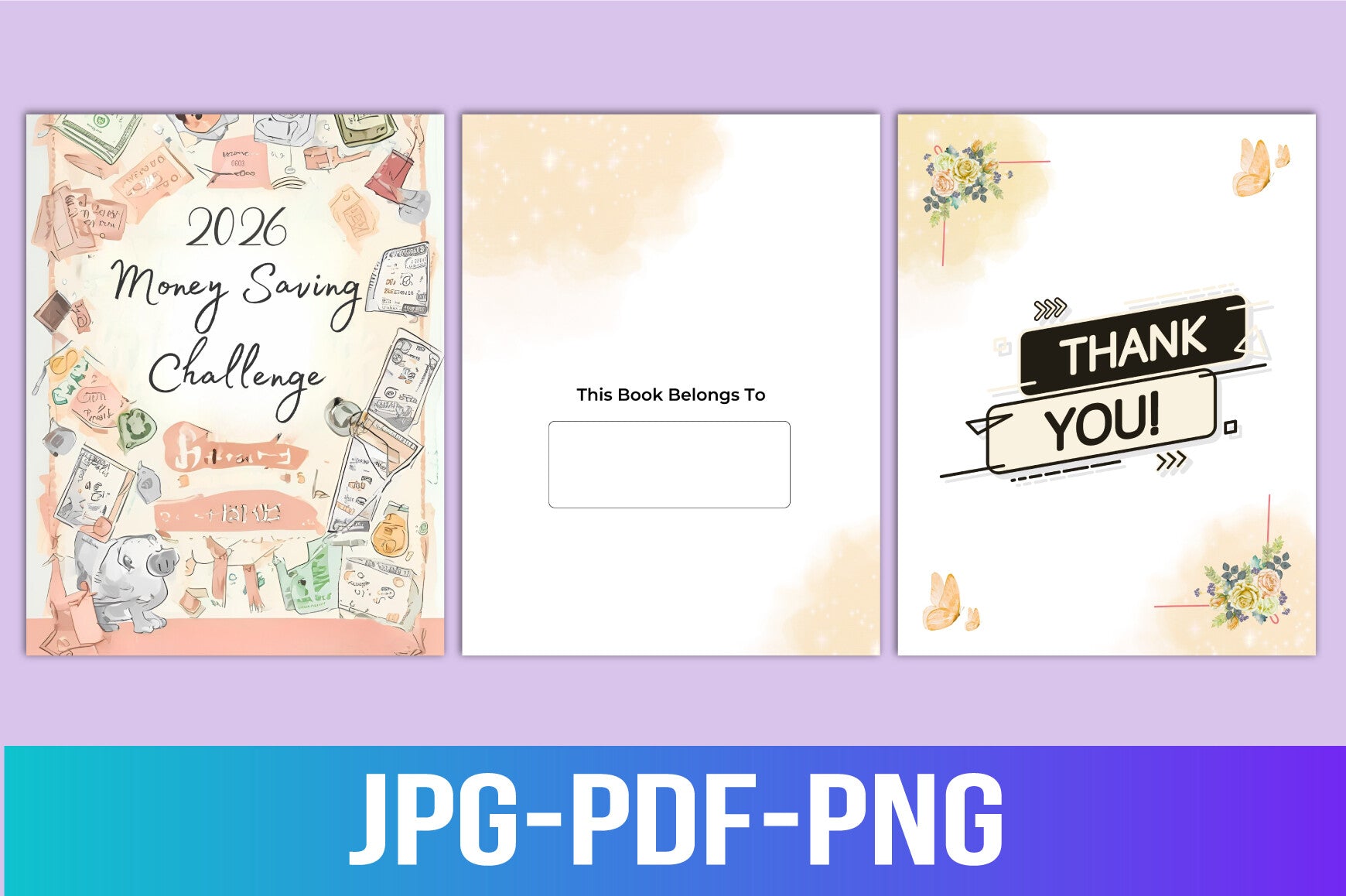 Money Saving Challenge Planner