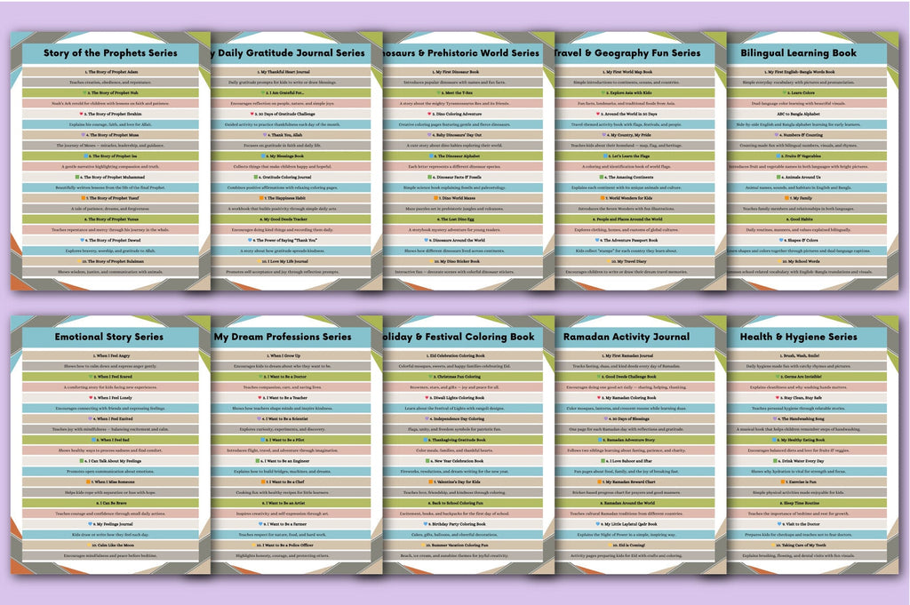 Kids World Niche Series Planner