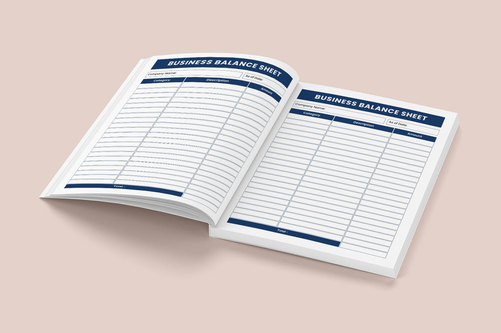 Small Business Balance Sheet Planner