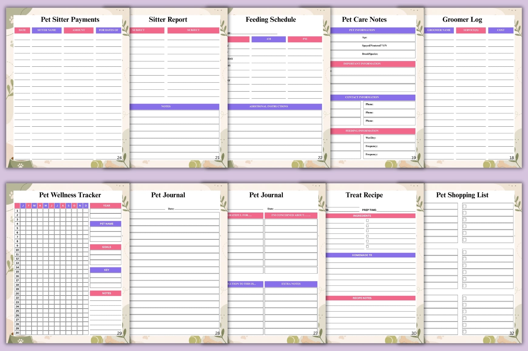 Pet Care Planner